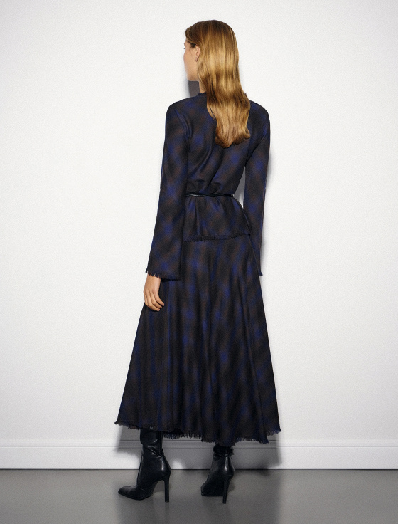 юбка миди из шерсти и льна - цена, описание и отзывы - фото №5