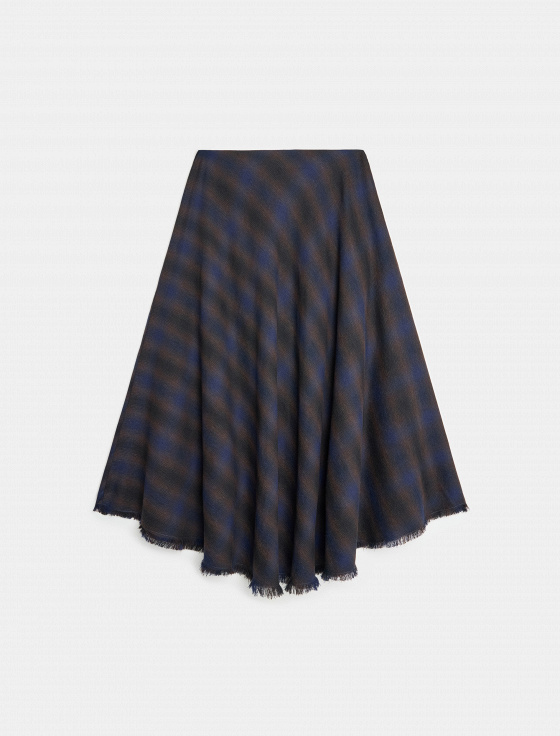 юбка миди из шерсти и льна - цена, описание и отзывы - фото №1