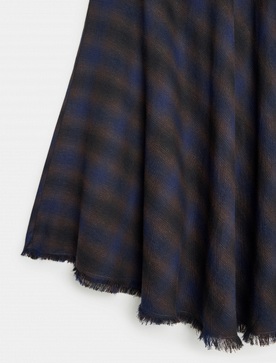 юбка миди из шерсти и льна - цена, описание и отзывы - фото №7