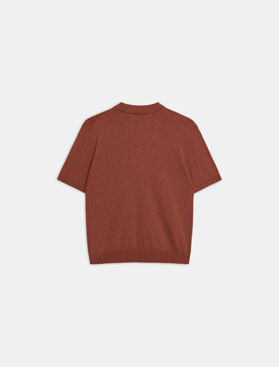 джемпер-поло из хлопка и льна - цена, описание и отзывы - фото №2