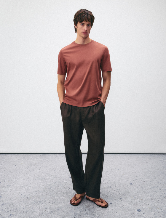 футболка из 100% мерсеризованного хлопка - цена, описание и отзывы - фото №4