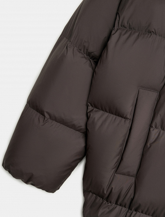 куртка с воротом из меха енота - цена, описание и отзывы - фото №7