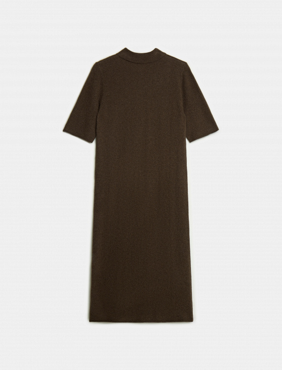 платье-миди из смесовой шерсти - цена, описание и отзывы - фото №6