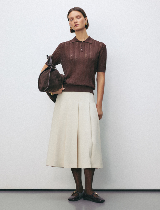 поло из хлопка и шёлка - цена, описание и отзывы - фото №6