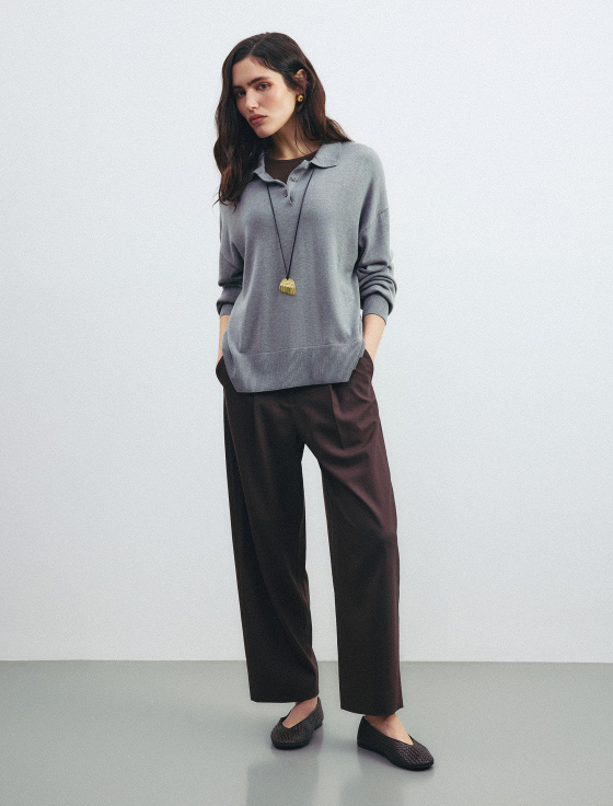 брюки из смесовой шерсти - цена, описание и отзывы - фото №2