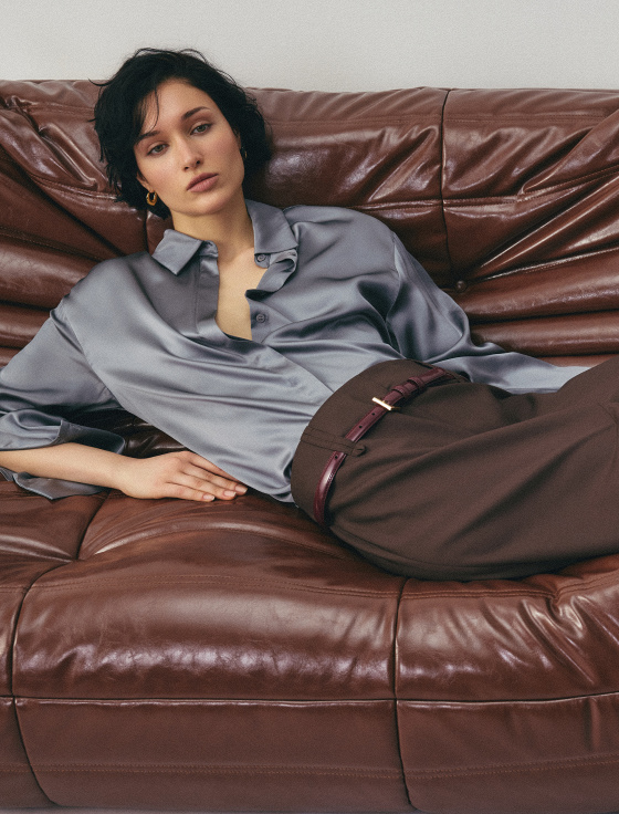 юбка миди из костюмной шерсти - цена, описание и отзывы - фото №6