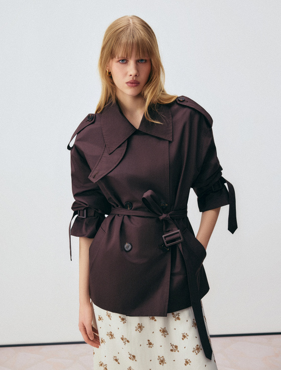 куртка с поясом - цена, описание и отзывы - фото №3