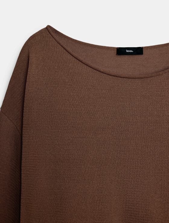 джемпер из вискозы с краями ролл - цена, описание и отзывы - фото №3