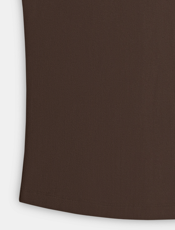 топ в рубчик приталенного силуэта - цена, описание и отзывы - фото №4