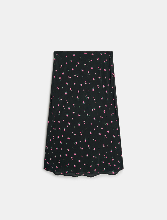 юбка миди с цветочным принтом - цена, описание и отзывы - фото №6