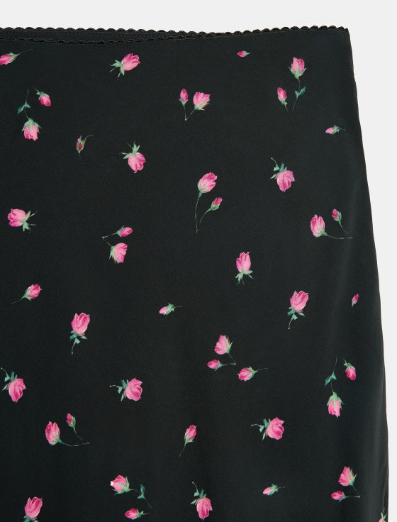 юбка миди с цветочным принтом - цена, описание и отзывы - фото №7