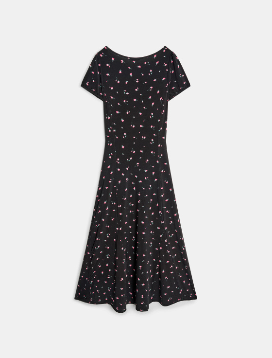 платье миди с кружевом - цена, описание и отзывы - фото №2