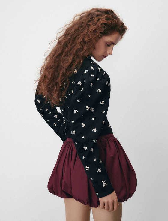 жакет с цветочным принтом - цена, описание и отзывы - фото №6
