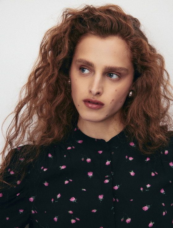 блуза с цветочным принтом - цена, описание и отзывы - фото №5