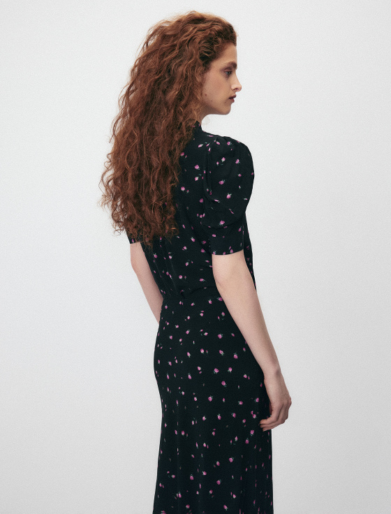 блуза с цветочным принтом - цена, описание и отзывы - фото №3