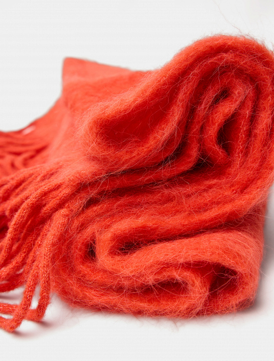 шарф из шерсти альпака - цена, описание и отзывы - фото №5