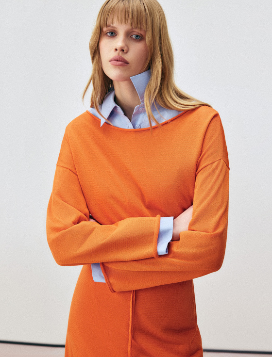 джемпер из вискозы с краями ролл - цена, описание и отзывы - фото №2