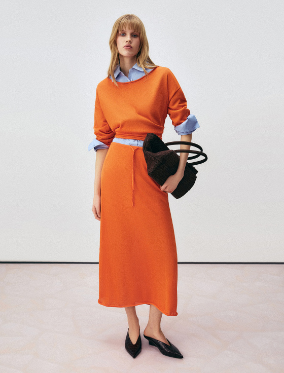 юбка макси из вискозы - цена, описание и отзывы - фото №2