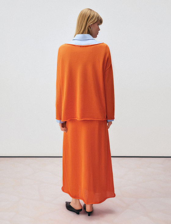 юбка макси из вискозы - цена, описание и отзывы - фото №4