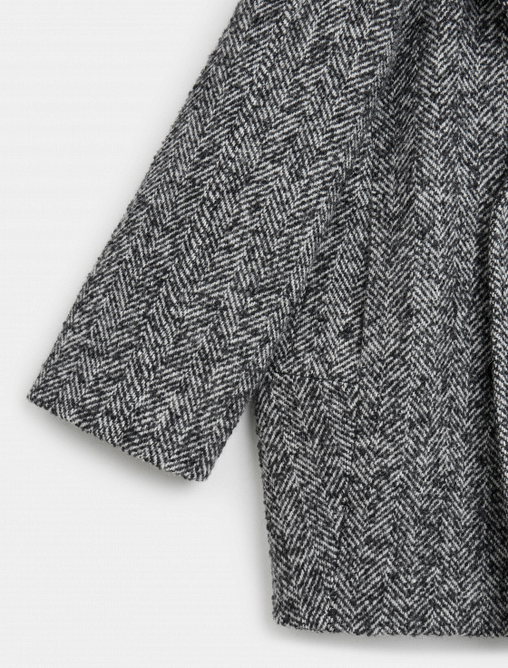 пальто-кокон из шерсти - цена, описание и отзывы - фото №8