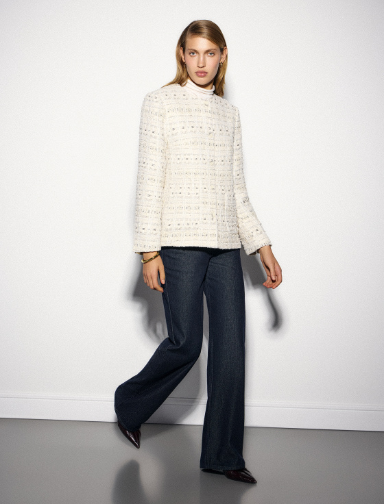 жакет с блестящей нитью - цена, описание и отзывы - фото №4