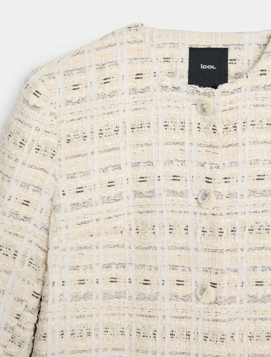 жакет с блестящей нитью - цена, описание и отзывы - фото №8