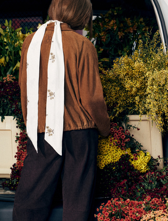 блуза из вискозы с цветочной вышивкой - цена, описание и отзывы - фото №2