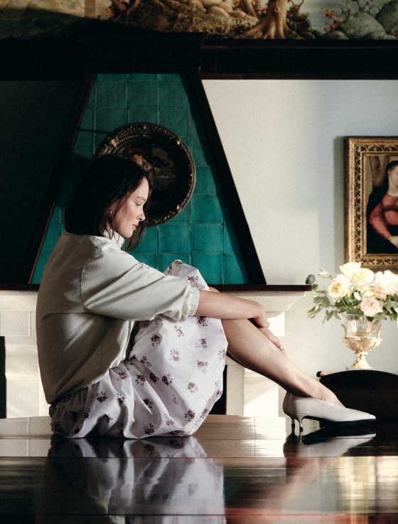 юбка миди с цветочным принтом - цена, описание и отзывы - фото №3