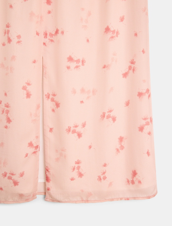 юбка миди из вискозы с цветочным принтом - цена, описание и отзывы - фото №9