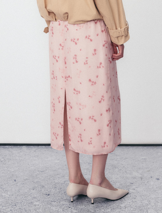 юбка миди из вискозы с цветочным принтом - цена, описание и отзывы - фото №5