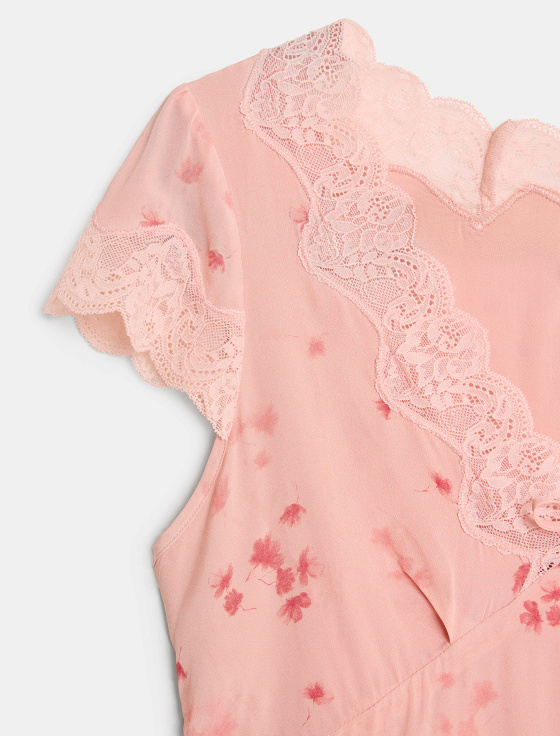 топ из вискозы с кружевом - цена, описание и отзывы - фото №3