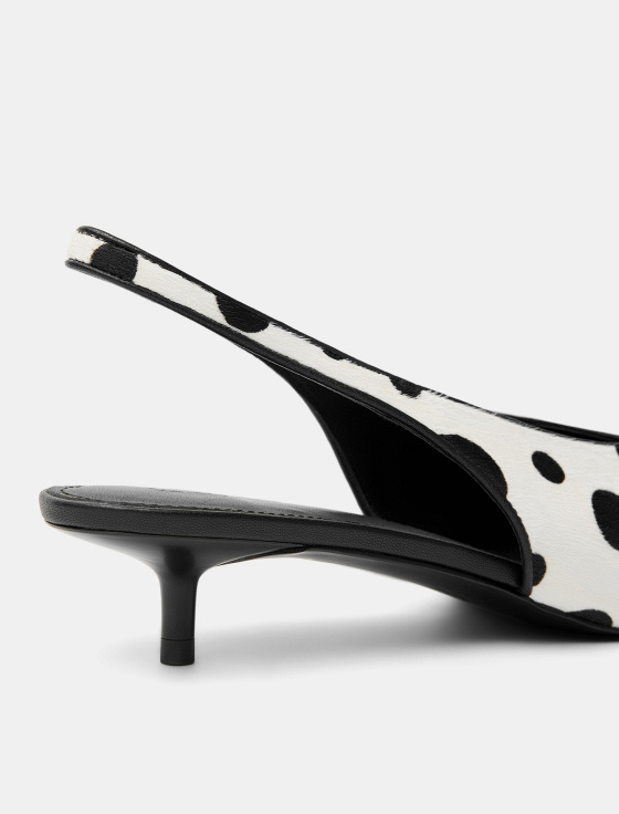 туфли из меха пони с принтом - цена, описание и отзывы - фото №2