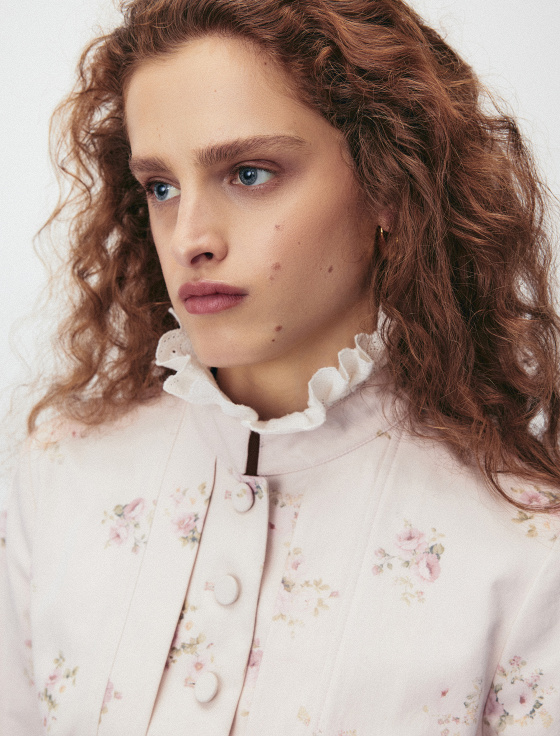 жакет с цветочным принтом - цена, описание и отзывы - фото №6