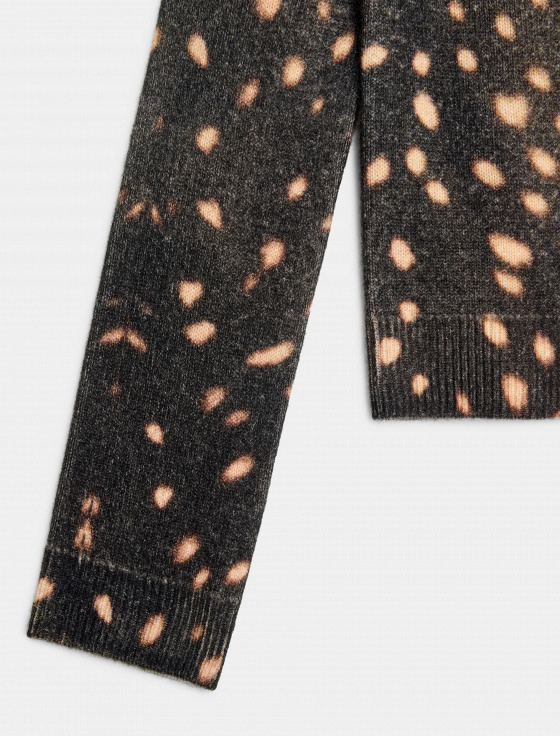 кардиган с принтом из 100% шерсти - цена, описание и отзывы - фото №10