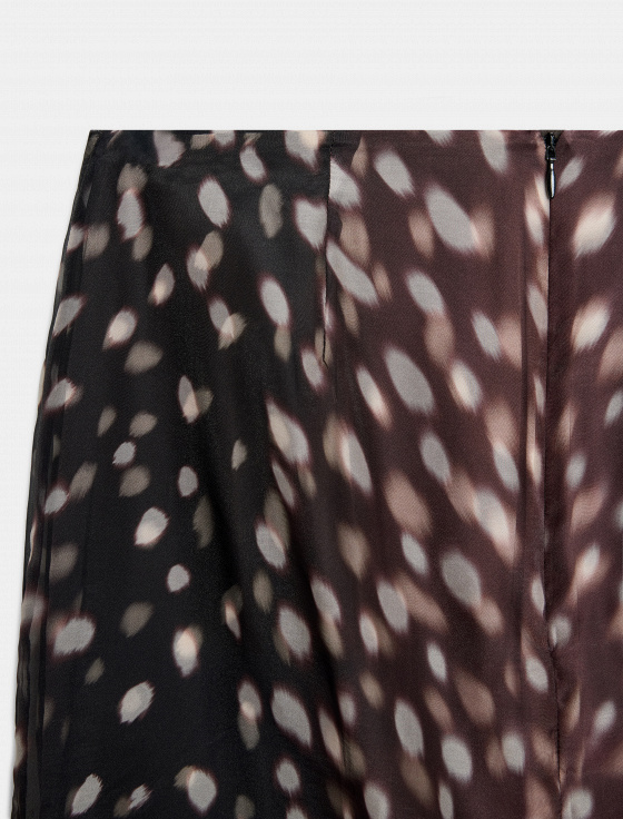 юбка миди с принтом - цена, описание и отзывы - фото №9