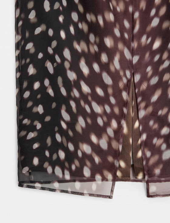 юбка миди с принтом - цена, описание и отзывы - фото №10