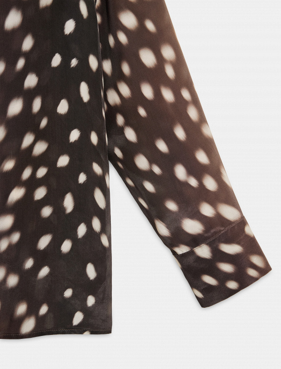 блуза из 100% вискозы с принтом - цена, описание и отзывы - фото №9