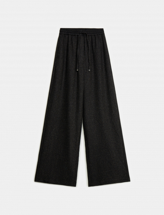 брюки из фактурной шерсти с шёлком - цена, описание и отзывы - фото №1