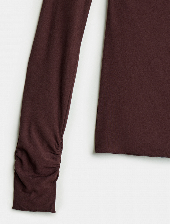 лонгслив с декоративным узлом - цена, описание и отзывы - фото №8