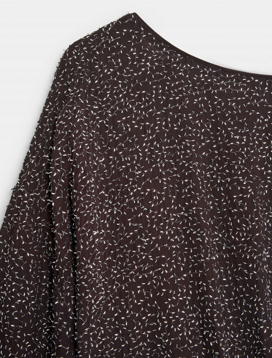 платье-миди из вискозы с пайетками - цена, описание и отзывы - фото №7