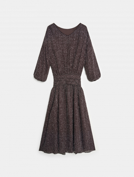платье-миди из вискозы с пайетками - цена, описание и отзывы - фото №10