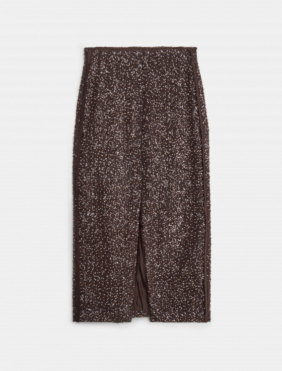 юбка миди с пайетками - цена, описание и отзывы - фото №8