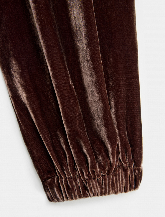 брюки из плотного бархата - цена, описание и отзывы - фото №8