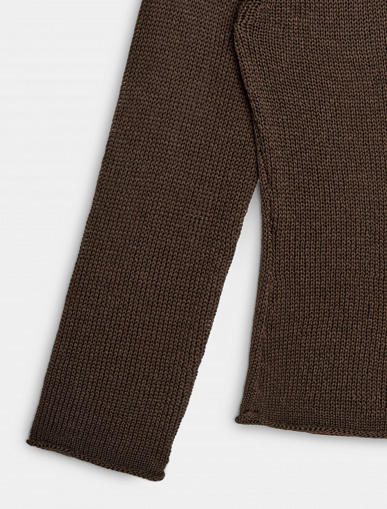 джемпер из 100% мерсеризованного хлопка - цена, описание и отзывы - фото №6