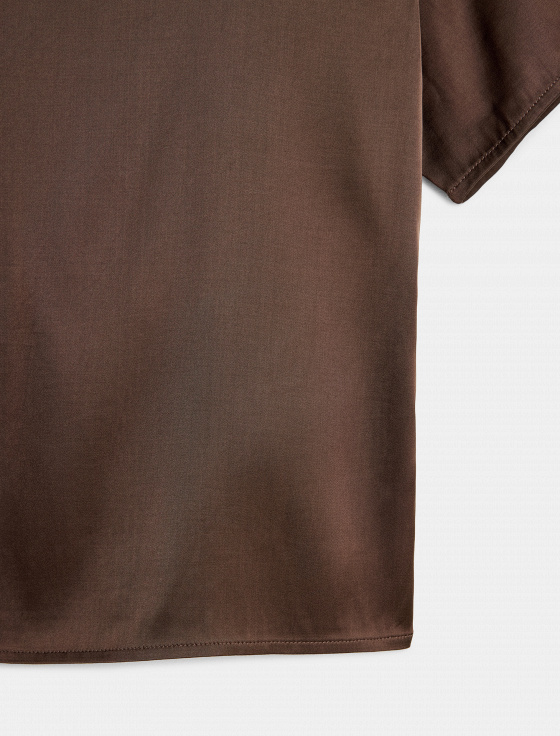 блуза из вискозы с коротким рукавом - цена, описание и отзывы - фото №4