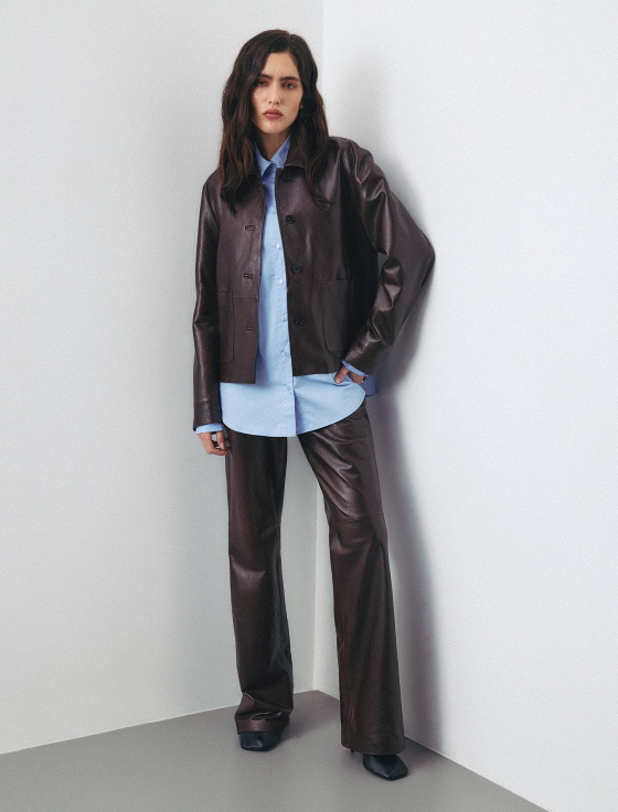 брюки из 100% натуральной кожи - цена, описание и отзывы - фото №2