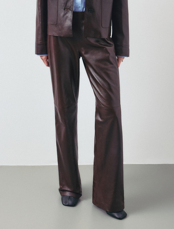 брюки из 100% натуральной кожи - цена, описание и отзывы - фото №4