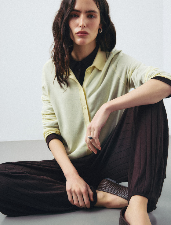 брюки из тенсела и шёлка - цена, описание и отзывы - фото №4