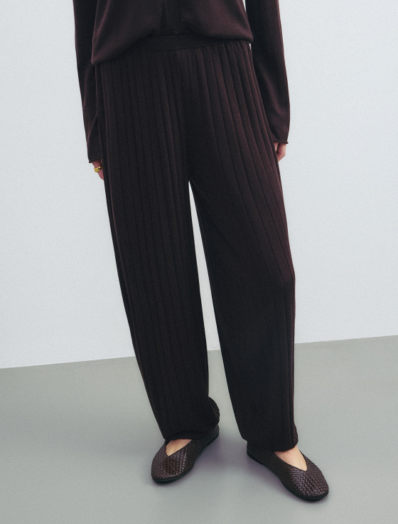 брюки из тенсела и шёлка - цена, описание и отзывы - фото №3