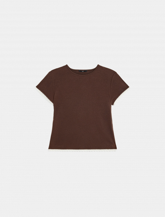 футболка из тенсела и шерсти - цена, описание и отзывы - фото №1